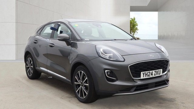 2024 24 FORD PUMA 1.0T EcoBoost MHEV Titanium SUV 5dr Petrol Hybrid DCT Euro 6 (s/s) (125 ps)+2 KEYS+1 OWNER FROM NEW+ALLOYS+CLIMATE+PARK CONTROL+BLUETOOTH+NAV+MEDIA+USB+AUX+DAB+CRUISE+HPI CLEAR+VOSA MOT HISTORY 2 KEYS+1 OWNER FROM NEW+ALLOYS+CLIMATE+PARK CONTROL+BLUETOOTH+NAV+MEDIA+USB+AUX+DAB+CRUISE+HPI CLEAR