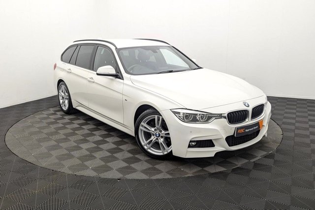 2018 18 BMW 3 SERIES 2.0 320i M Sport Touring 5dr Petrol Auto Euro 6 (s/s) (184 ps) Sat Nav, Full Leather, Sensors