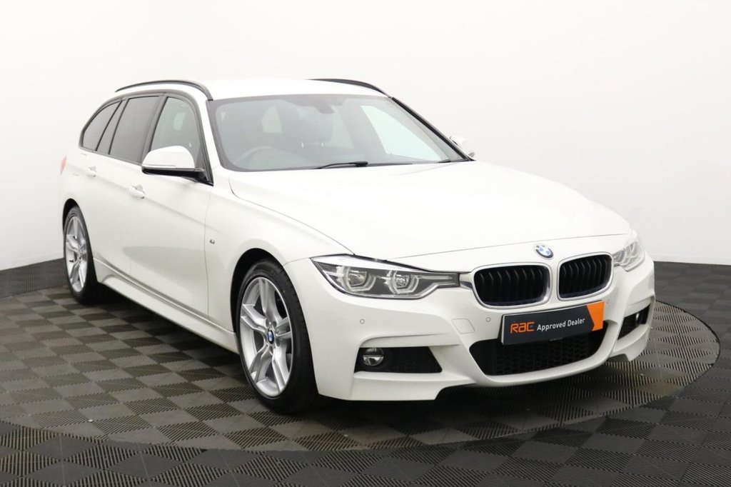 USED 2018 18 BMW 3 SERIES 2.0 320i M Sport Touring 5dr Petrol Auto Euro 6 (s/s) (184 ps) Sat Nav, Full Leather, Sensors
