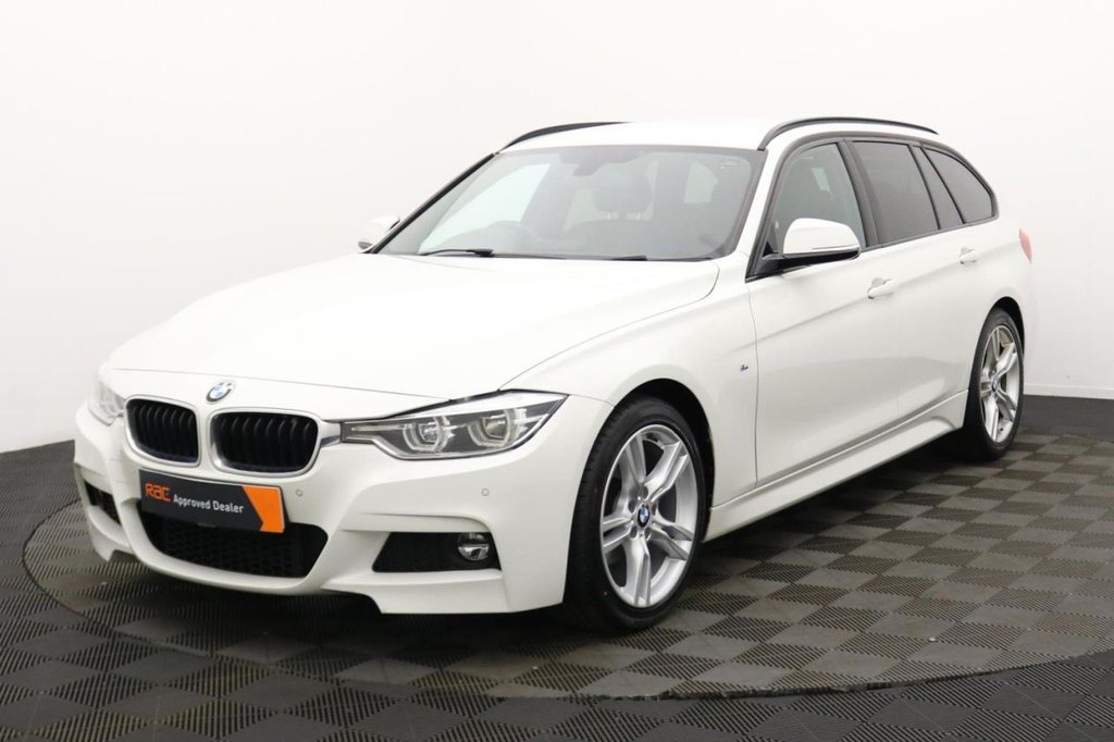 USED 2018 18 BMW 3 SERIES 2.0 320i M Sport Touring 5dr Petrol Auto Euro 6 (s/s) (184 ps) Sat Nav, Full Leather, Sensors