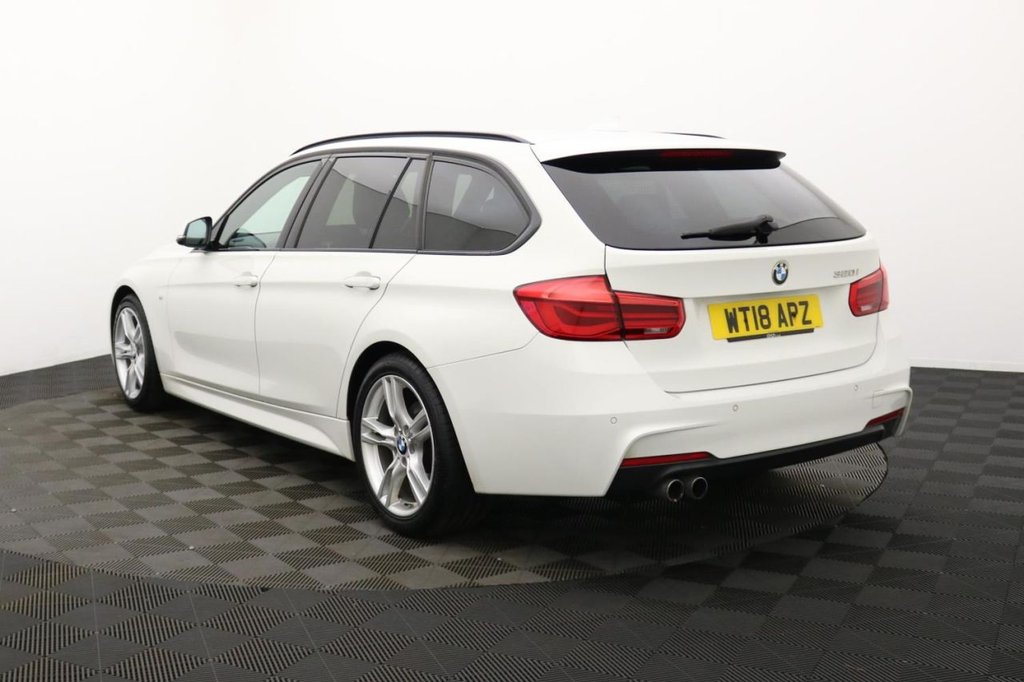 USED 2018 18 BMW 3 SERIES 2.0 320i M Sport Touring 5dr Petrol Auto Euro 6 (s/s) (184 ps) Sat Nav, Full Leather, Sensors