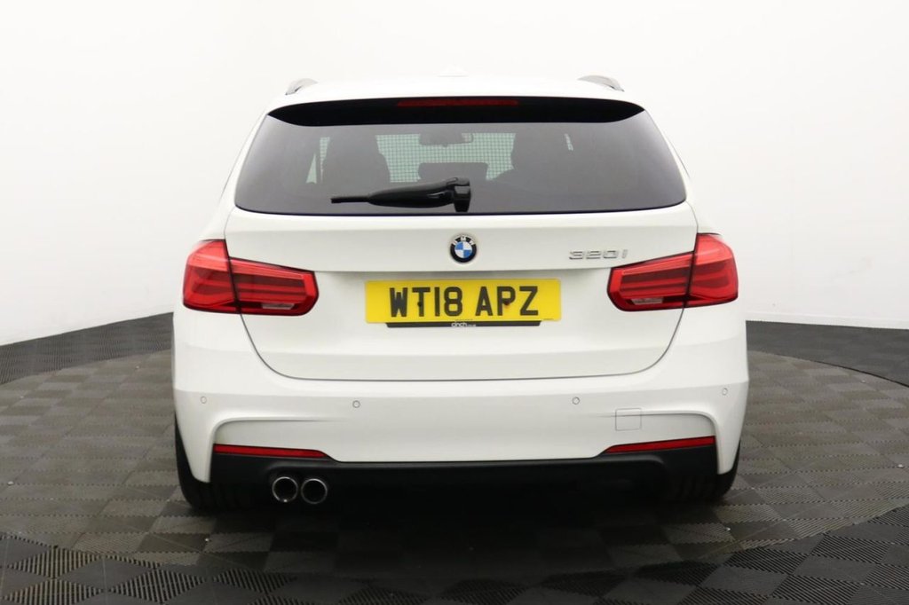 USED 2018 18 BMW 3 SERIES 2.0 320i M Sport Touring 5dr Petrol Auto Euro 6 (s/s) (184 ps) Sat Nav, Full Leather, Sensors