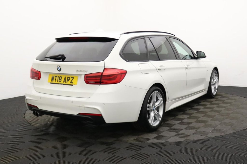 USED 2018 18 BMW 3 SERIES 2.0 320i M Sport Touring 5dr Petrol Auto Euro 6 (s/s) (184 ps) Sat Nav, Full Leather, Sensors