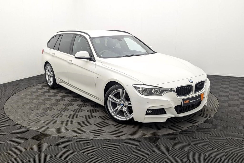 USED 2018 18 BMW 3 SERIES 2.0 320i M Sport Touring 5dr Petrol Auto Euro 6 (s/s) (184 ps) Sat Nav, Full Leather, Sensors