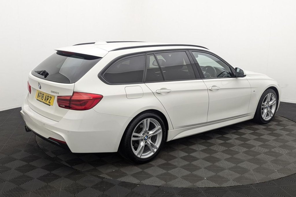 USED 2018 18 BMW 3 SERIES 2.0 320i M Sport Touring 5dr Petrol Auto Euro 6 (s/s) (184 ps) Sat Nav, Full Leather, Sensors