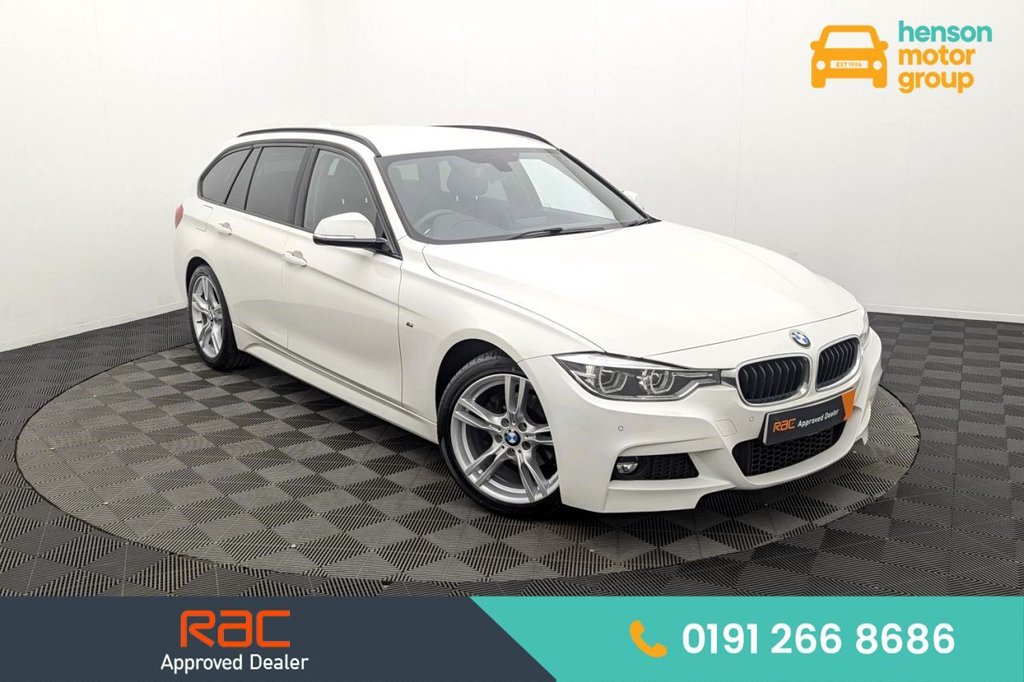 USED 2018 18 BMW 3 SERIES 2.0 320i M Sport Touring 5dr Petrol Auto Euro 6 (s/s) (184 ps) Sat Nav, Full Leather, Sensors