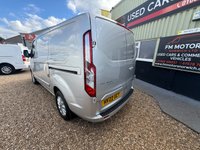 USED 2022 22 FORD TRANSIT CUSTOM 2.0 300 EcoBlue Limited Panel Van 5dr Diesel Manual L1 H1 Euro 6 (s/s) (130 ps) 1 owner from new