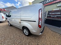 USED 2022 22 FORD TRANSIT CUSTOM 2.0 300 EcoBlue Limited Panel Van 5dr Diesel Manual L1 H1 Euro 6 (s/s) (130 ps) 1 owner from new