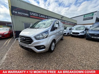 2022 FORD TRANSIT CUSTOM 2.0 300 EcoBlue Limited Panel Van 5dr Diesel Manual L1 H1 Euro 6 (s/s) (130 ps) &pound;15900.00