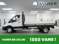 USED 2022 22 FORD TRANSIT 350 RWD 2.0 EBL 130 BHP L3 LONG DRW DROPSIDE ( NO VAT ) L3 LONG | TWIN REAR WHEELS | NO VAT TO PAY
