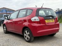 USED 2009 09 HONDA JAZZ 1.4 i-VTEC ES Hatchback 5 Door Petrol Manual Red 1 Former Keeper 