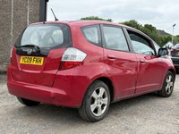 USED 2009 09 HONDA JAZZ 1.4 i-VTEC ES Hatchback 5 Door Petrol Manual Red 1 Former Keeper 
