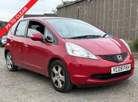 USED 2009 09 HONDA JAZZ 1.4 i-VTEC ES Hatchback 5 Door Petrol Manual Red 1 Former Keeper 