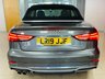 USED 2019 19 AUDI A3 CABRIOLET 1.5 TFSI CoD 35 S line Convertible 2dr Petrol S Tronic Euro 6 (s/s) (150 ps) Â£2500 WORTH OF EXTRAS