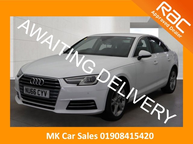 2016 AUDI A4 1.4 TFSI Sport Saloon 4dr Petrol Manual Euro 6 (s/s) (150 ps) NU66CYV £8995.00