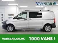 USED 2022 72 MERCEDES-BENZ VITO 110 1.7 CDI 102 BHP L1 PROGRESSIVE 6 SEATER CREWCAB 1 OWNER | AIR CON | 6 SEATS | LEATHER