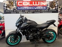 USED 2022 22 YAMAHA MT-07 700 ABS Hyper-naked Petrol Manual Euro 5 (73 ps) 
