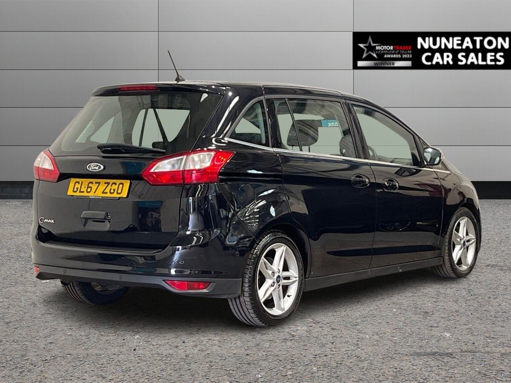 USED 2017 67 FORD GRAND C-MAX 1.5 TDCi Titanium X MPV 5dr Diesel Powershift Euro 6 (s/s) (120 ps) APPLE CAR PLAY AND ANDROID AUTO