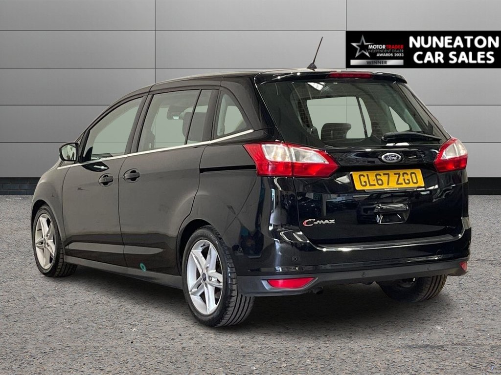 USED 2017 67 FORD GRAND C-MAX 1.5 TDCi Titanium X MPV 5dr Diesel Powershift Euro 6 (s/s) (120 ps) APPLE CAR PLAY AND ANDROID AUTO