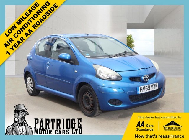 View our Toyota Aygo 1.0 VVT-i Blue Hatchback 5dr Petrol Manual Euro 4 (67 bhp)