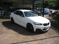 USED 2018 18 BMW 2 SERIES 1.5 218i M Sport Coupe 2dr Petrol Manual Euro 6 (s/s) (136 ps) SAT NAV-P/SENSORS-S/HISTORY