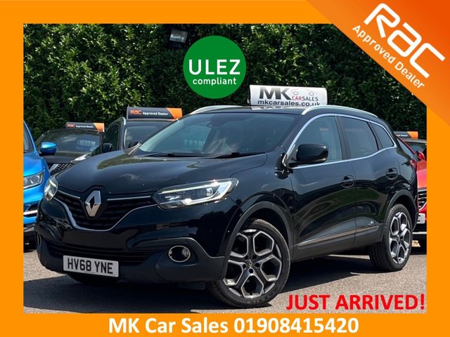 2018 RENAULT KADJAR 1.3 TCe Dynamique S Nav SUV 5dr Petrol Manual Euro 6 (s/s) (160 ps) HV68YNE &pound;7395.00
