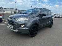 USED 2017 67 FORD ECOSPORT 1.0T EcoBoost Titanium SUV 5dr Petrol Manual 2WD Euro 5 (s/s) (125 ps) 