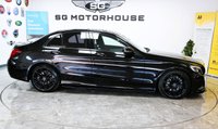 USED 2017 17 MERCEDES-BENZ C CLASS 2.1 C220d AMG Line Saloon 4dr Diesel G-Tronic+ Euro 6 (s/s) (170 ps) +FREE 6 MONTHS NATIONWIDE WARRANTY+