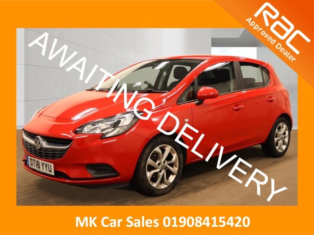 2018 VAUXHALL CORSA 1.4i ecoTEC Sport Hatchback 5dr Petrol Manual Euro 6 (90 ps) DT18YYU £6395.00