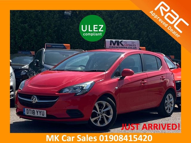 2018 VAUXHALL CORSA 1.4i ecoTEC Sport Hatchback 5dr Petrol Manual Euro 6 (90 ps) DT18YYU &pound;6395.00