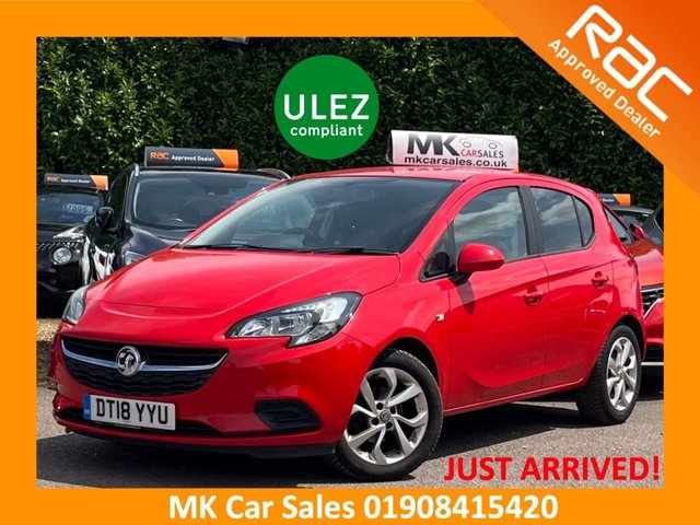 2018 VAUXHALL CORSA 1.4i ecoTEC Sport Hatchback 5dr Petrol Manual Euro 6 (90 ps) DT18YYU &pound;6395.00
