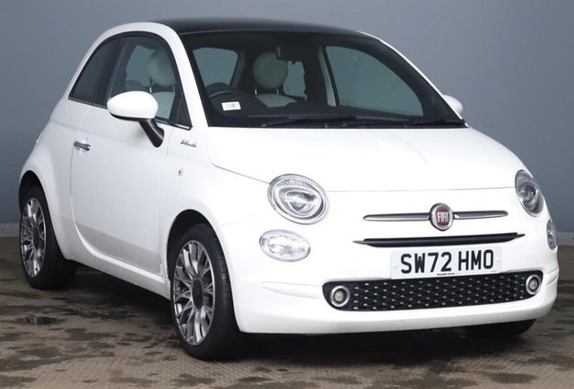 2022 72 Fiat 500 1.0 MHEV Dolcevita Plus Hatchback 3dr Petrol Manual Euro 6 (s/s) (70 bhp)