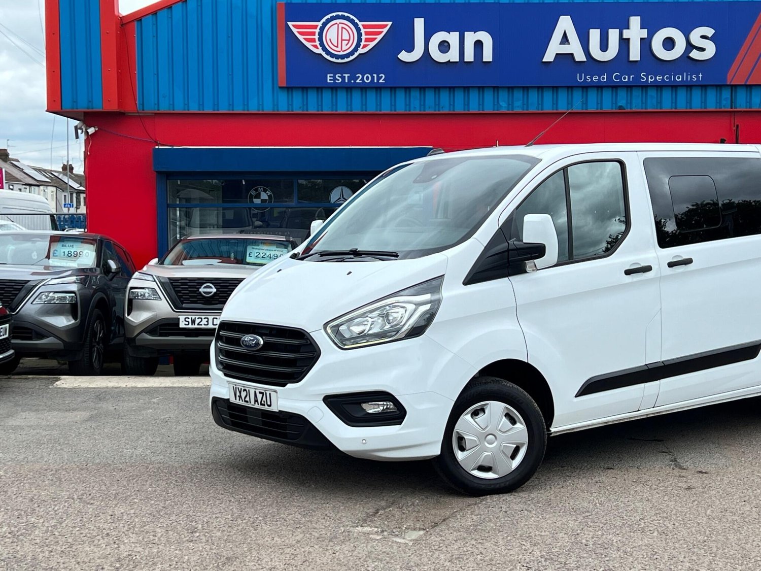 FORD TRANSIT CUSTOM 2021 2.0 300 ECOBLUE TREND CREW VAN L2 H1 EURO 6 5DR...