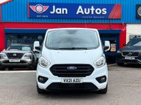 USED 2021 21 FORD TRANSIT CUSTOM 2.0 300 EcoBlue Trend Crew Van L2 H1 Euro 6 5dr (6 Seat) CarPlay+6seats+A/C+No VAT!!!
