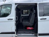 USED 2021 21 FORD TRANSIT CUSTOM 2.0 300 EcoBlue Trend Crew Van L2 H1 Euro 6 5dr (6 Seat) CarPlay+6seats+A/C+No VAT!!!