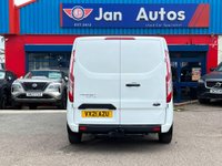 USED 2021 21 FORD TRANSIT CUSTOM 2.0 300 EcoBlue Trend Crew Van L2 H1 Euro 6 5dr (6 Seat) CarPlay+6seats+A/C+No VAT!!!