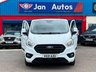 USED 2021 21 FORD TRANSIT CUSTOM 2.0 300 EcoBlue Trend Crew Van L2 H1 Euro 6 5dr (6 Seat) CarPlay+6seats+A/C+No VAT!!!