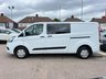 USED 2021 21 FORD TRANSIT CUSTOM 2.0 300 EcoBlue Trend Crew Van L2 H1 Euro 6 5dr (6 Seat) CarPlay+6seats+A/C+No VAT!!!