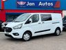 USED 2021 21 FORD TRANSIT CUSTOM 2.0 300 EcoBlue Trend Crew Van L2 H1 Euro 6 5dr (6 Seat) CarPlay+6seats+A/C+No VAT!!!