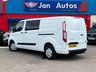 USED 2021 21 FORD TRANSIT CUSTOM 2.0 300 EcoBlue Trend Crew Van L2 H1 Euro 6 5dr (6 Seat) CarPlay+6seats+A/C+No VAT!!!