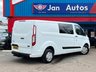 USED 2021 21 FORD TRANSIT CUSTOM 2.0 300 EcoBlue Trend Crew Van L2 H1 Euro 6 5dr (6 Seat) CarPlay+6seats+A/C+No VAT!!!
