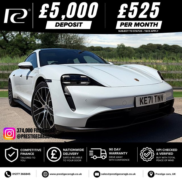 View our PORSCHE TAYCAN