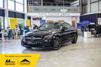 2021 MERCEDES-BENZ C CLASS 3.0 C43 V6 AMG Night Edition (Premium Plus) Coupe 2dr Petrol G-Tronic+ 4MATIC Euro 6 (s/s) (390 ps) &pound;34690.00