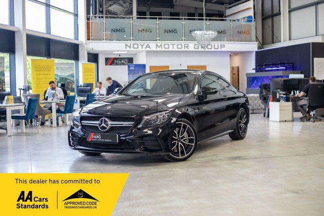 View our Mercedes-Benz C Class 3.0 C43 V6 AMG Night Edition (Premium Plus) Coupe 2dr Petrol G-Tronic+ 4MATIC Euro 6 (s/s) (390 ps)