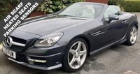 USED 2013 13 MERCEDES-BENZ SLK 1.8 SLK200 BlueEfficiency AMG Sport Convertible 2 Door Petrol G-Tronic+ Euro 5 (s/s) (184 ps) NAV PANO AIR SCARF PARKTRONIC