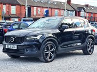USED 2021 21 VOLVO XC40 1.5h T5 Twin Engine Recharge 10.7kWh R-Design SUV 5dr Petrol Plug-in Hybrid Auto Euro 6 (s/s) (262 ps) ?NAV | LEATHERS | 5 STAMP HIST