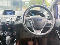 USED 2014 64 FORD FIESTA 1.0T EcoBoost Titanium Hatchback 5dr Petrol Powershift Euro 5 (100 ps) FULL SERV HIST-PARKING SENSORS