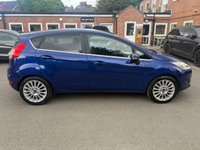 USED 2014 64 FORD FIESTA 1.0T EcoBoost Titanium Hatchback 5dr Petrol Powershift Euro 5 (100 ps) FULL SERV HIST-PARKING SENSORS