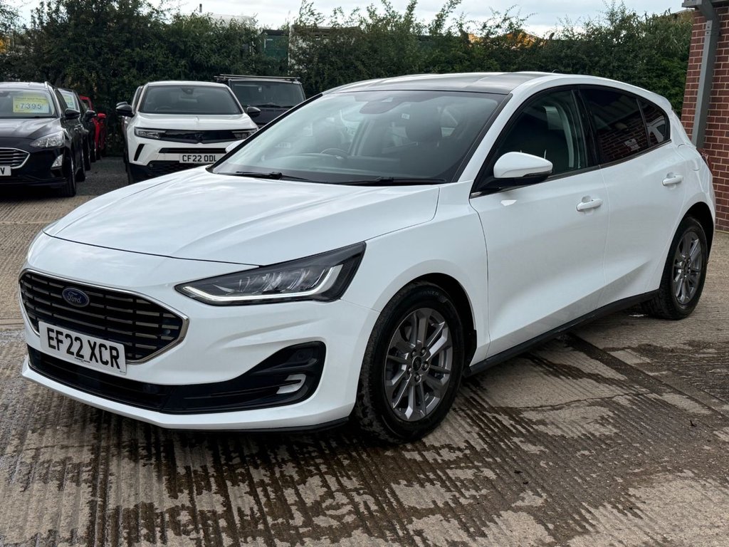 USED 2022 22 FORD FOCUS 1.5 EcoBlue Titanium Hatchback 5dr Diesel Auto Euro 6 (s/s) (120 ps) 1 OWNER , HPI CLEAR, SAT NAV