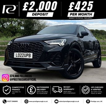 2022 AUDI Q3 1.5 TFSI CoD 35 S line Sportback 5dr Petrol S Tronic Euro 6 (s/s) (150 ps) &pound;27490.00